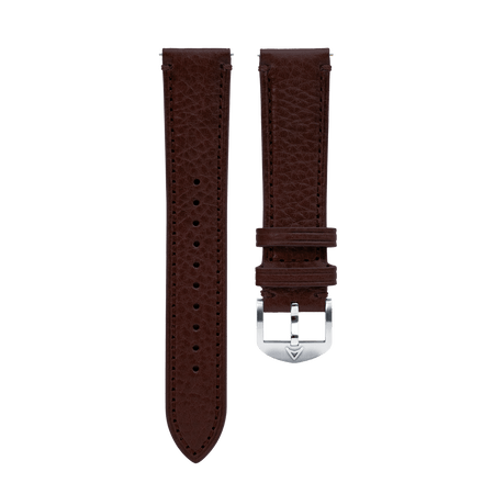 Chocolate St. Venere Leather Strap