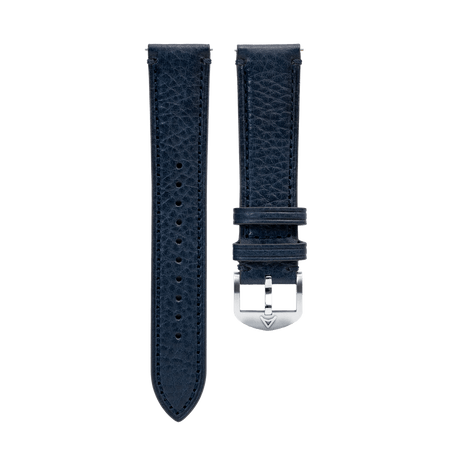Navy St. Venere Leather Strap