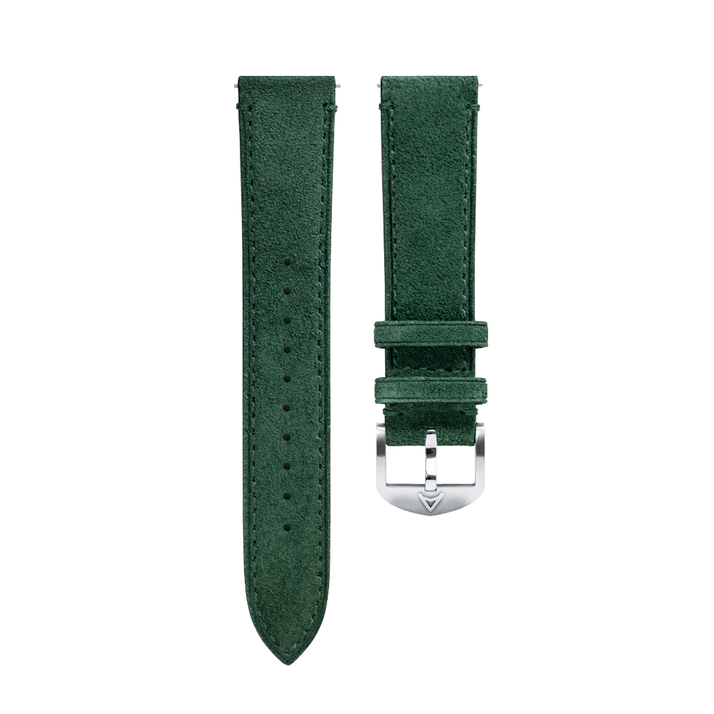 Green Suede Leather Strap